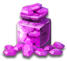 Amount of diamants