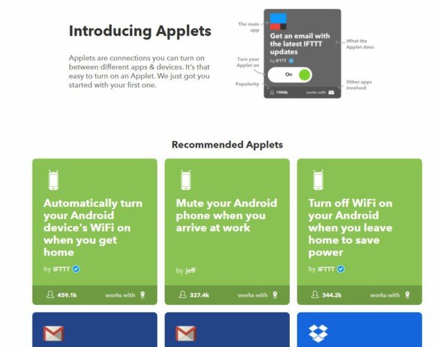 IFTTT: ¿cómo funciona? Nuestros mejores applets/recetas