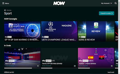 Serie A and Champions football matches online streaming on PC and TV