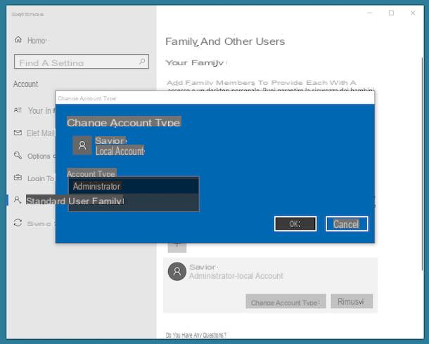 How to switch Windows 10 accounts