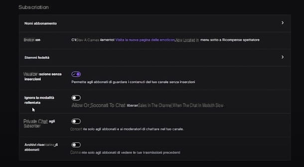 Comment activer les abonnements sur Twitch