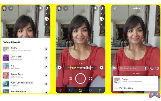 Snapchat: to compete with TikTok, music arrives in Snaps