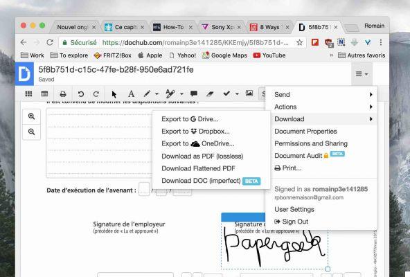 Windows, Mac, Linux: cómo firmar un documento pdf sin imprimirlo