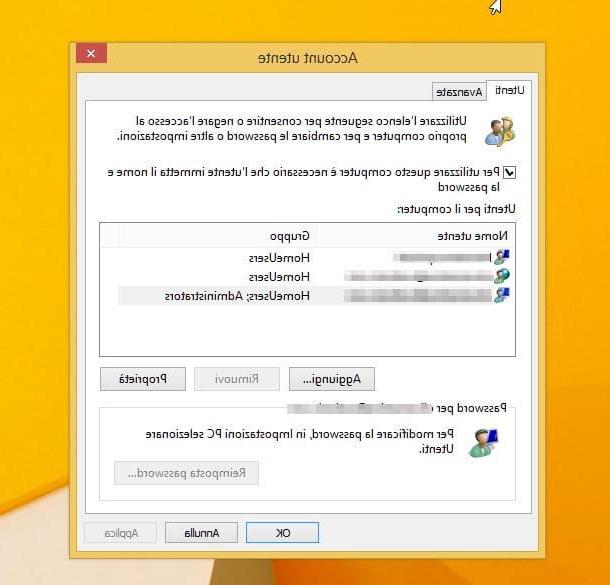 Como remover senhas do Windows 8
