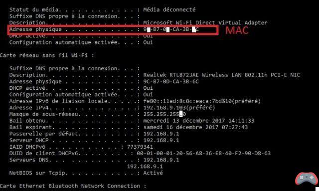 Ipconfig: how to find out your local IP address and MAC address on Windows