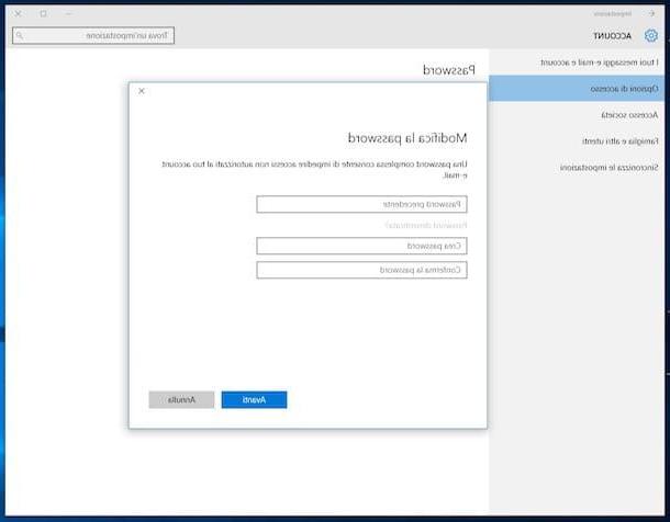 How to change Windows 10 password