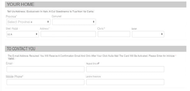 How to activate CartaFRECCIA