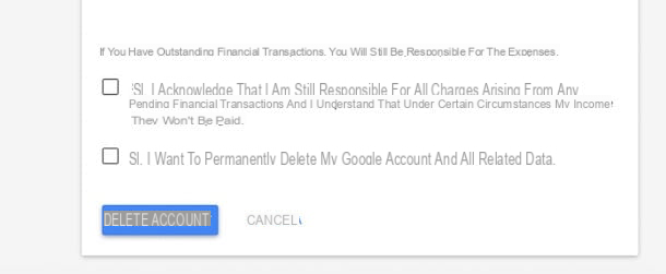 Como desativar a conta do Gmail