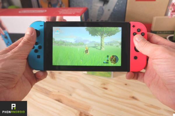 Nintendo Switch: ignorando o controle dos pais, brincadeira de criança