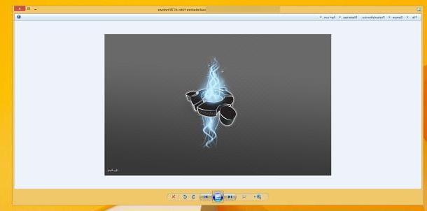 Como navegar pelas fotos no Windows 8