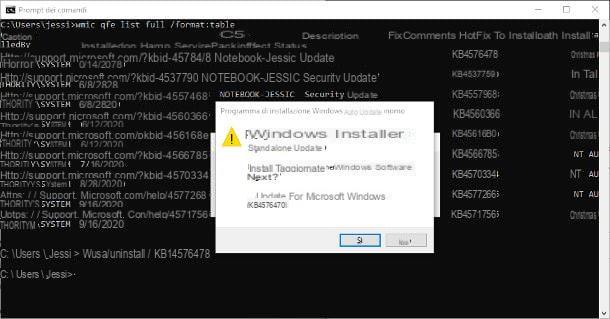 Cómo desinstalar las actualizaciones de Windows 10