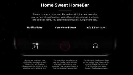 iPhone 8: ¿una barra táctil para reemplazar el botón de inicio?