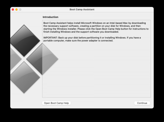 How to install Windows on Mac