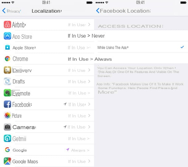 How to activate iPhone location