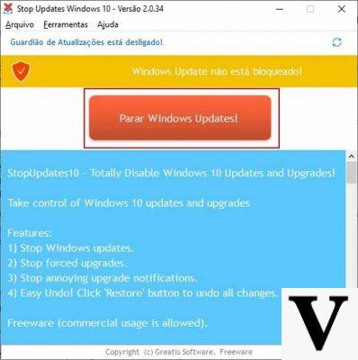 Cómo bloquear la actualización de Windows 10