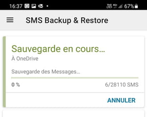 Back up SMS on Android: how to archive them