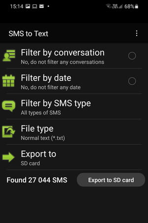Hacer una copia de seguridad de los SMS en Android: cómo archivarlos