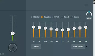 Equalizador de áudio para Chrome e Firefox para melhorar a audição online