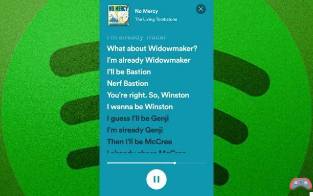 Spotify now displays lyrics in real time like karaoke