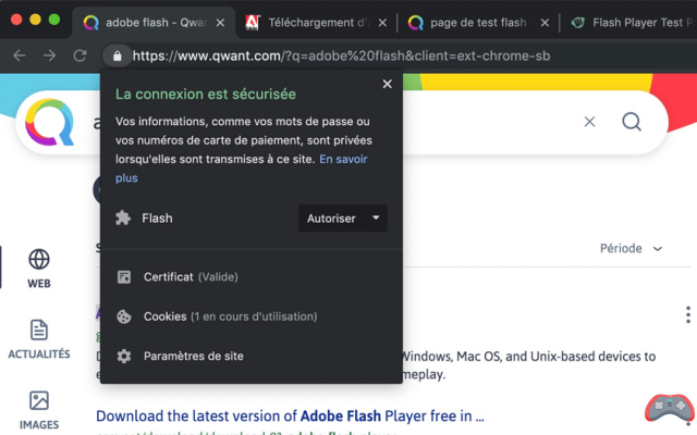 Google Chrome 76+: how to enable Flash anyway