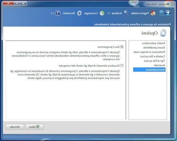 Cómo activar Windows Defender