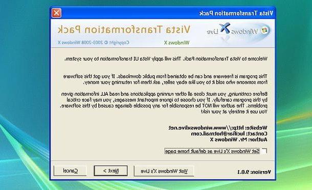 Cómo convertir Windows XP en Vista gratis