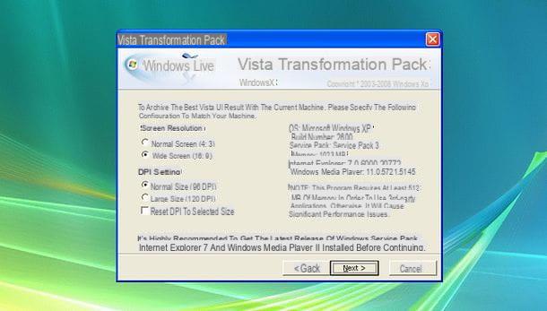 How to turn Windows XP into Vista for free