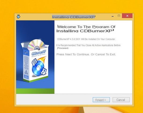 How to burn with Windows 8