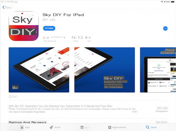 Comment activer Sky Go sur tablette