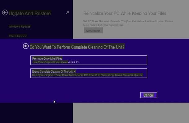 Comment formater Windows 8 sans CD