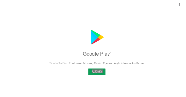 Cómo activar Play Store