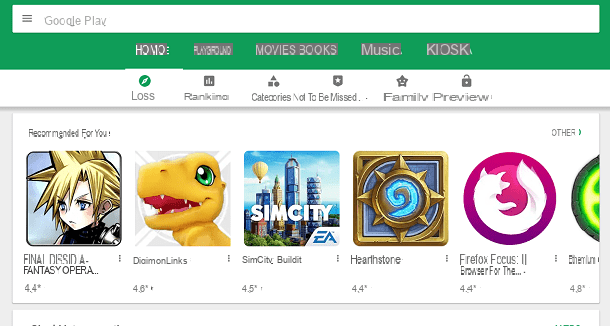 Cómo activar Play Store