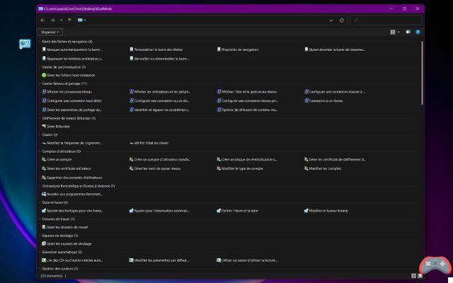 Windows 11 God Mode: how to activate it? What's the point ?