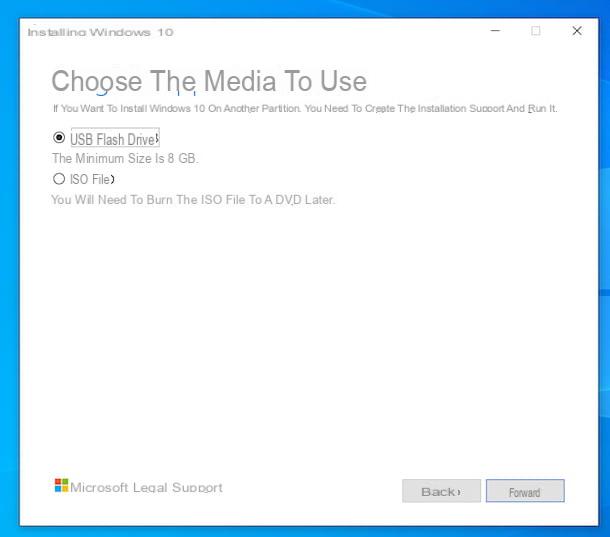 Comment mettre Windows 10 sur USB