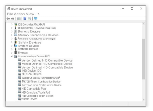 How to disable touch screen input