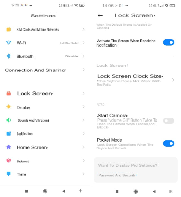 How to disable touch screen input