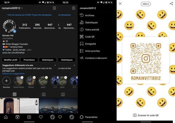 Instagram ofrece Códigos QR para compartir tu perfil más fácilmente