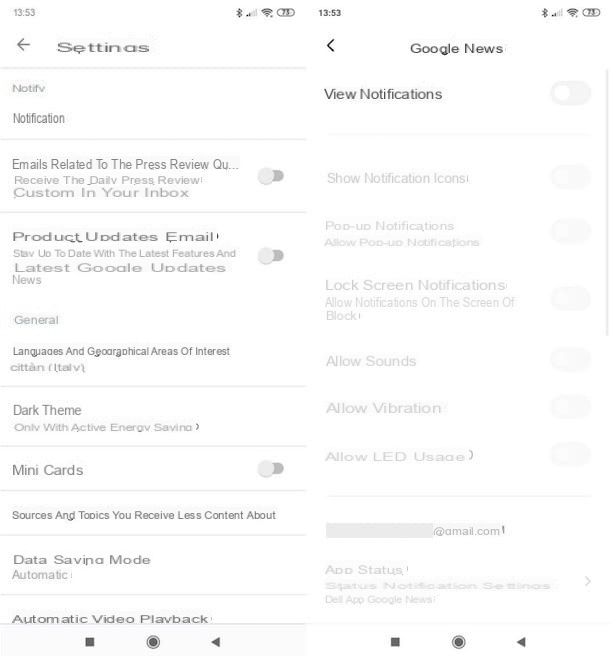 Comment désactiver les notifications Google