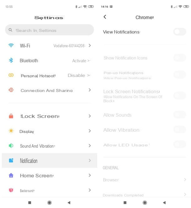 Comment désactiver les notifications Google