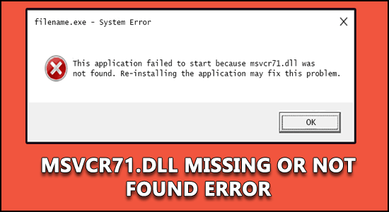 Troubleshoot missing DLL errors or missing system files