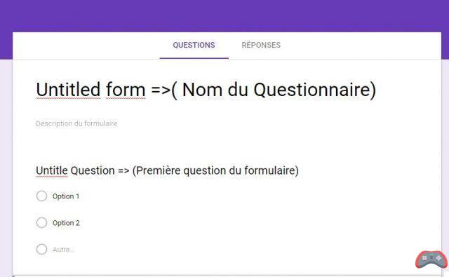 How to create an online questionnaire or survey with Google Forms