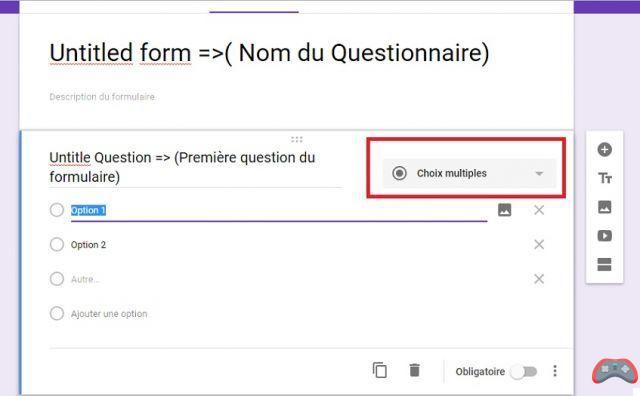 How to create an online questionnaire or survey with Google Forms
