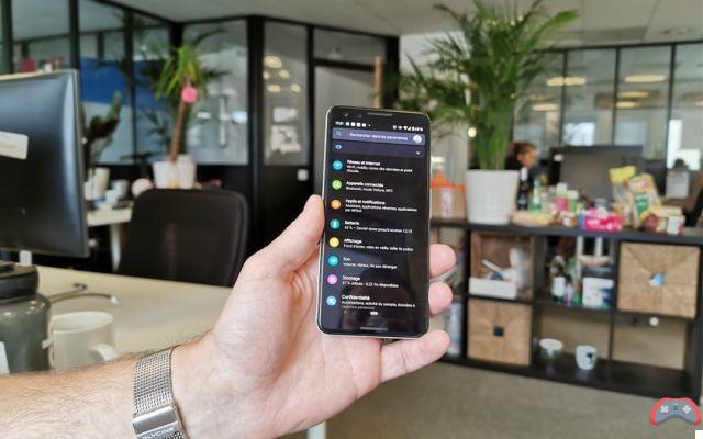 Android 10: how to activate the dark theme