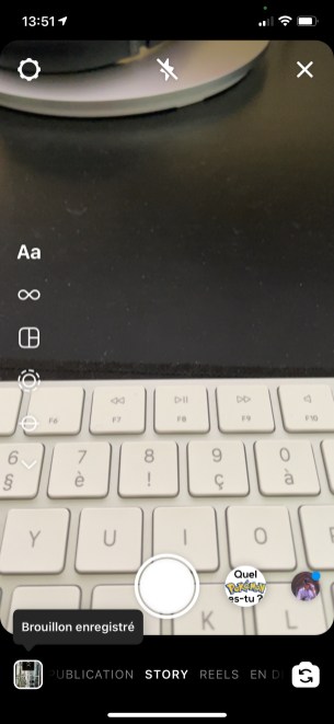 Instagram: you can save your draft stories to publish them later