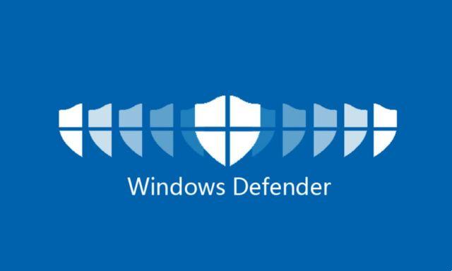 Enable Windows Defender: basic protection