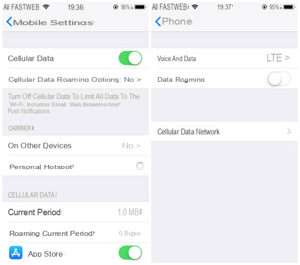 How to activate 4G on iPhone