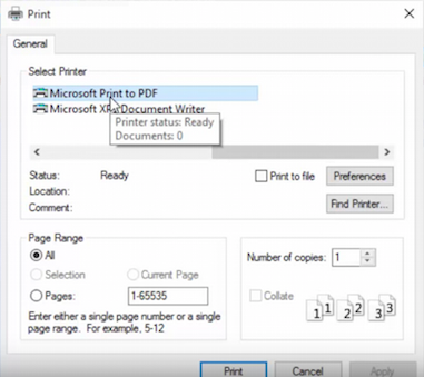 How to create PDF without installing an application?