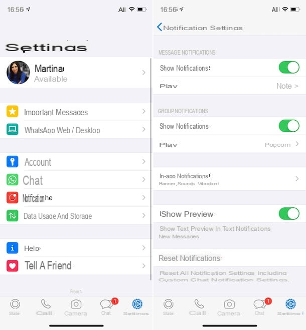 Cómo activar notificaciones en WhatsApp