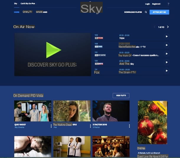 How to activate Sky Go