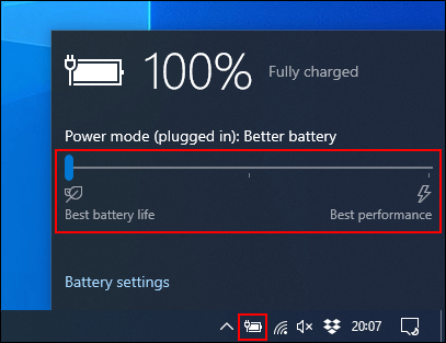 Windows 10, new settings improve battery life